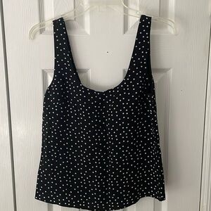 Women’s black shell tank, XS